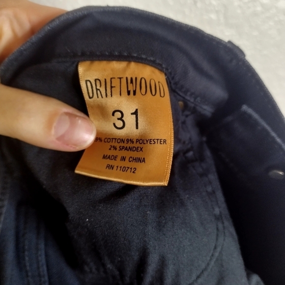 Driftwood jackie embroidered jeans black Sz 31 - Picture 8 of 11